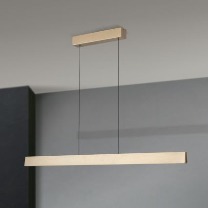 Lampa sufitowa LED ściemnialna na linkach TARA LED/44W/230V 2700/3800/4500/5700K złota