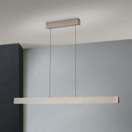LED Żyrandol ściemnialny na lince TARA LED/44W/230V 2700/3800/4500/5700K matowy chrom