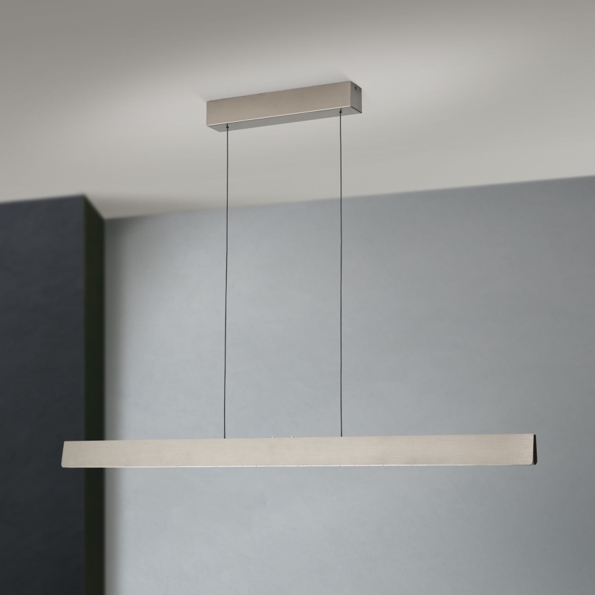 LED Żyrandol ściemnialny na lince TARA LED/44W/230V 2700/3800/4500/5700K matowy chrom