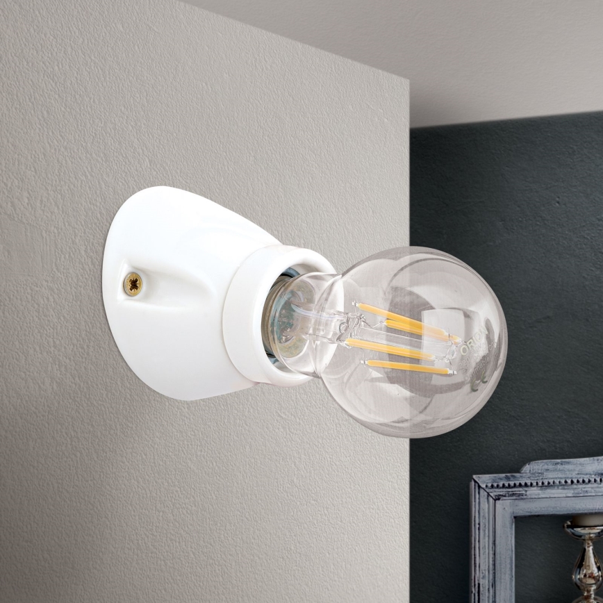 Kinkiet FROST 1xE27/60W/230V biały