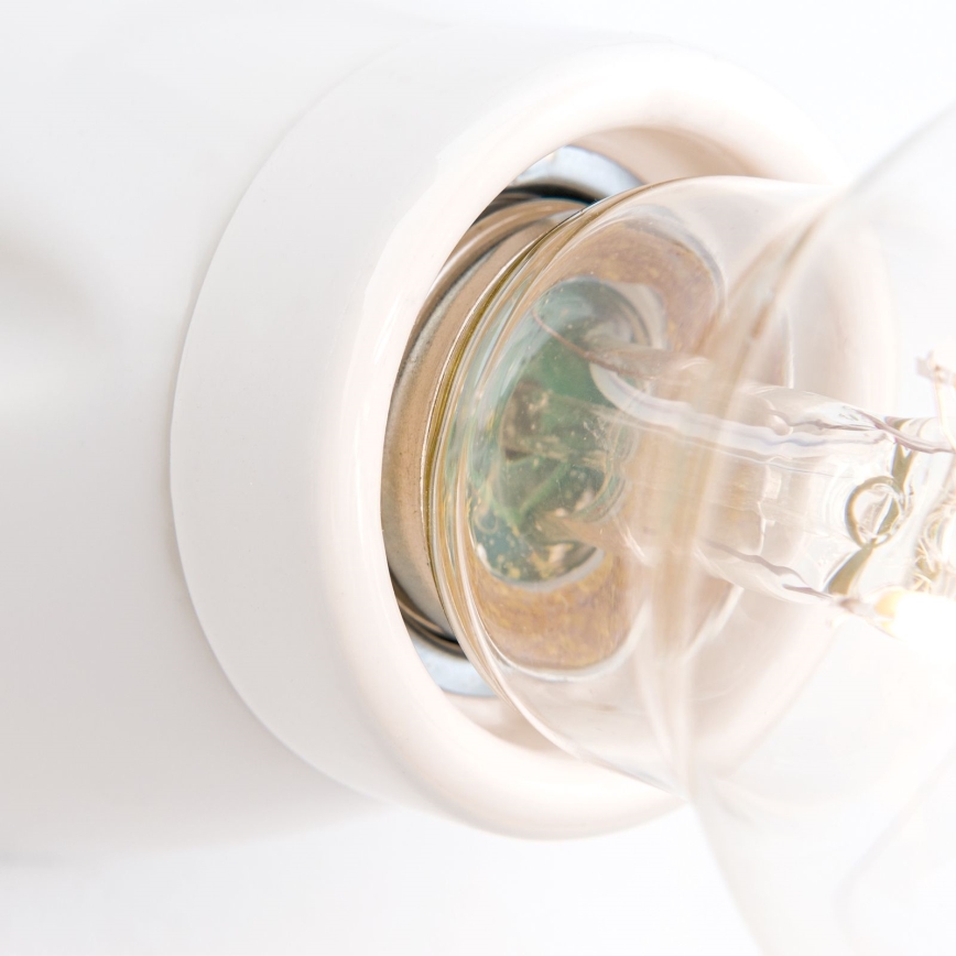 Kinkiet FROST 1xE27/60W/230V biały