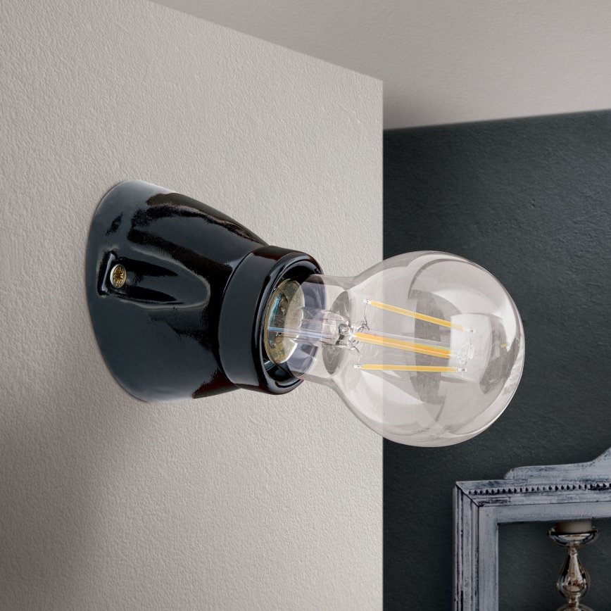 Kinkiet FROST 1xE27/60W/230V czarny