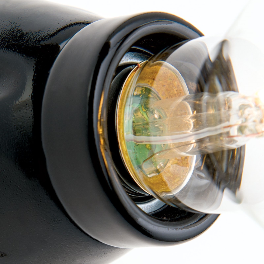 Kinkiet FROST 1xE27/60W/230V czarny