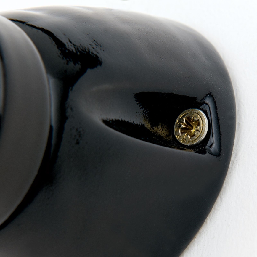 Kinkiet FROST 1xE27/60W/230V czarny