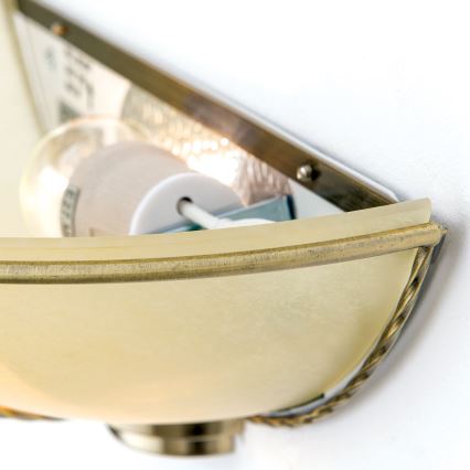 Kinkiet MAURO 1xE27/60W/230V brąz