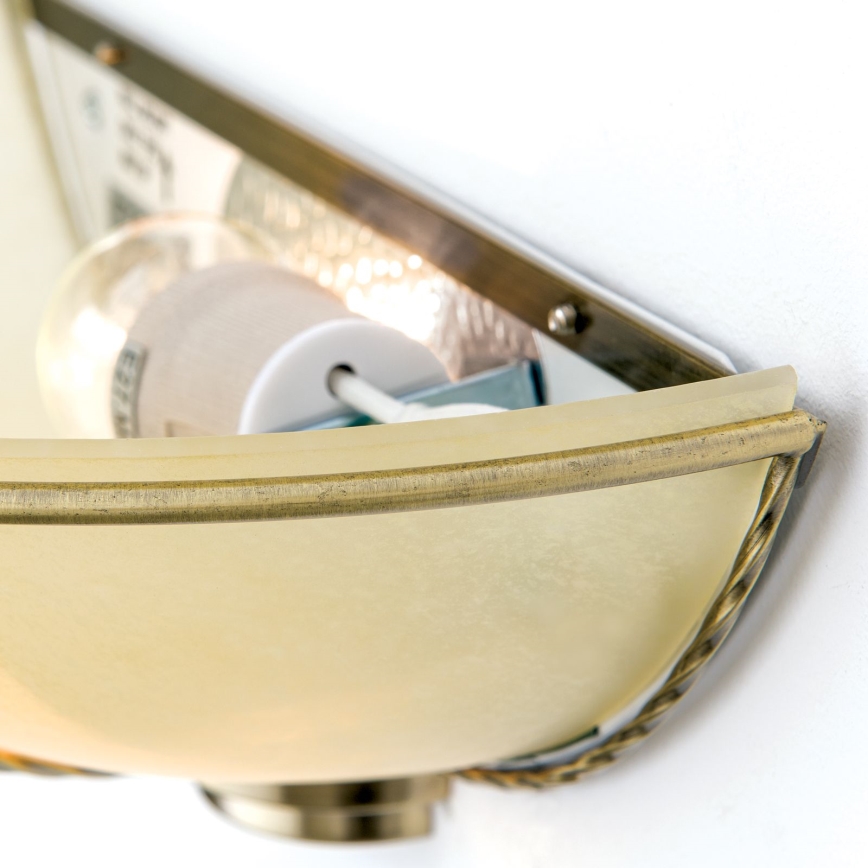 Kinkiet MAURO 1xE27/60W/230V brąz