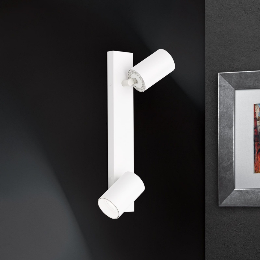 Kinkiet punktowy SEAN 2xGU10/13W/230V biały