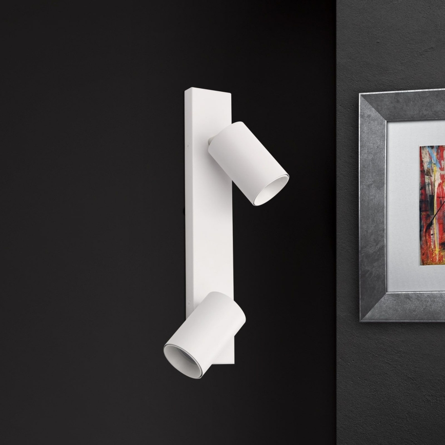 Kinkiet punktowy SEAN 2xGU10/13W/230V biały