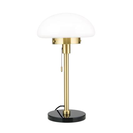 Lampa stołowa SPARTA 1xE27/40W/230V złoty/czarny