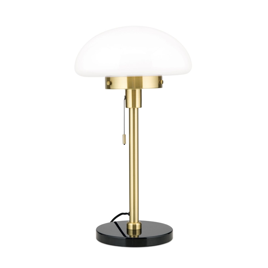 Lampa stołowa SPARTA 1xE27/40W/230V złoty/czarny