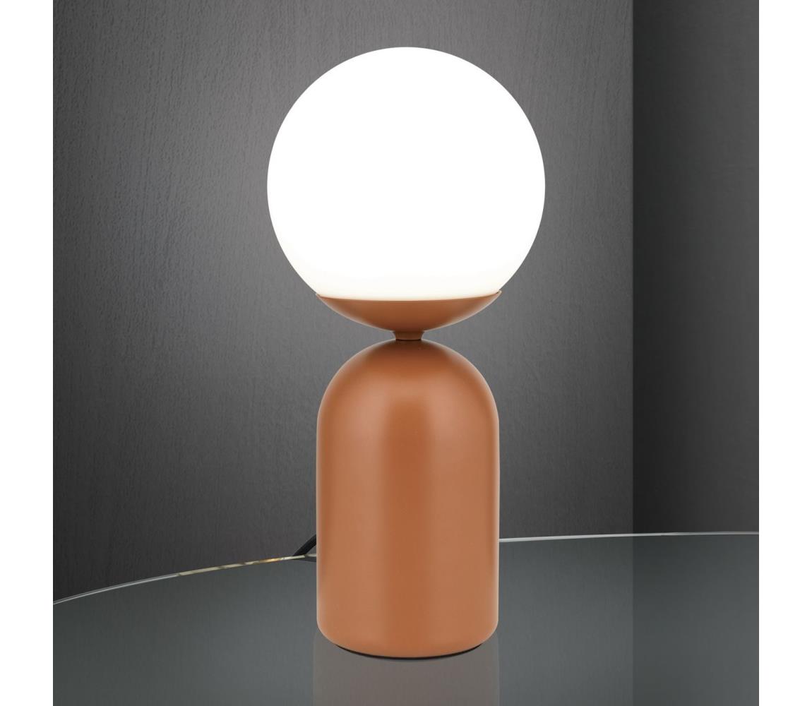 Orion LA 4-1223/1 - Lampa stołowa STANLEY 1xE14/25W/230V ceramika/brązowy
