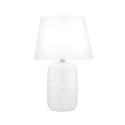 Lampa stołowa CORAL 1xE27/40W/230V ceramika/biały