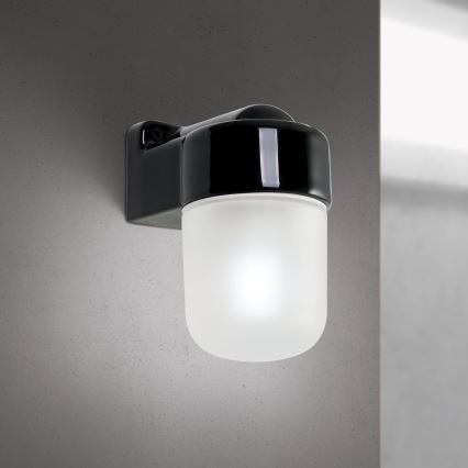 Kinkiet OSTIA 1xE27/40W/230V czarny