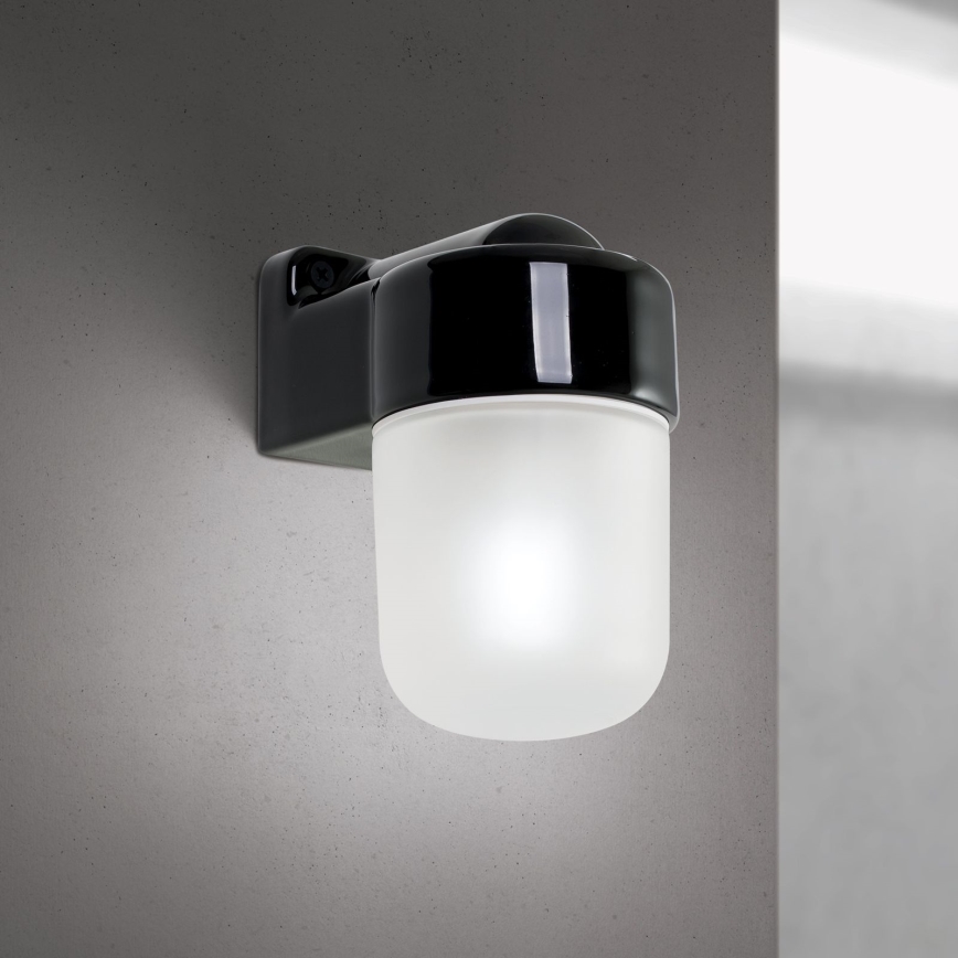 Kinkiet OSTIA 1xE27/40W/230V czarny