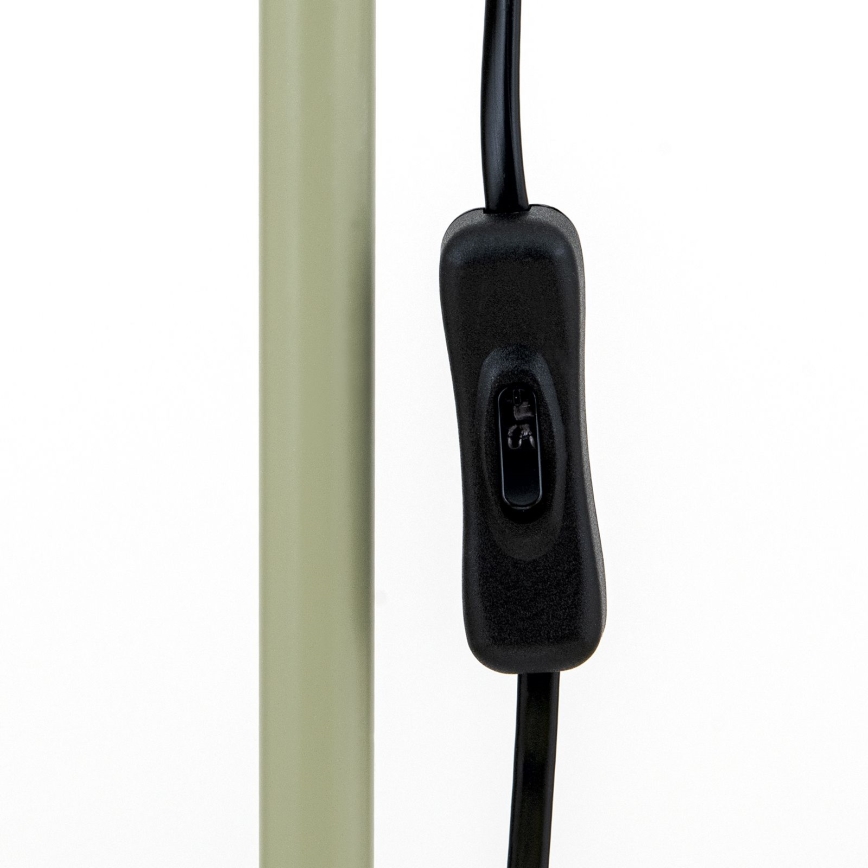 Lampa stojąca GILI 1xE27/40W/230V zielona