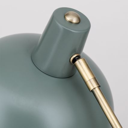 Lampa stołowa FEDRA 1xE14/40W/230V miętowa/mosiężna