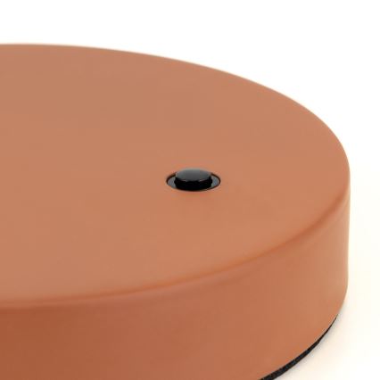 Lampa stołowa GILI 1xE27/40W/230V ceglasta