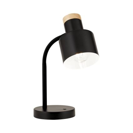 Lampa stołowa GILI 1xE27/40W/230V czarna
