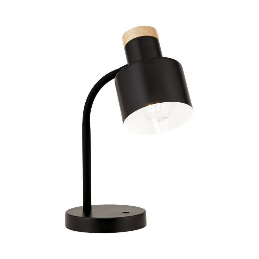 Lampa stołowa GILI 1xE27/40W/230V czarna