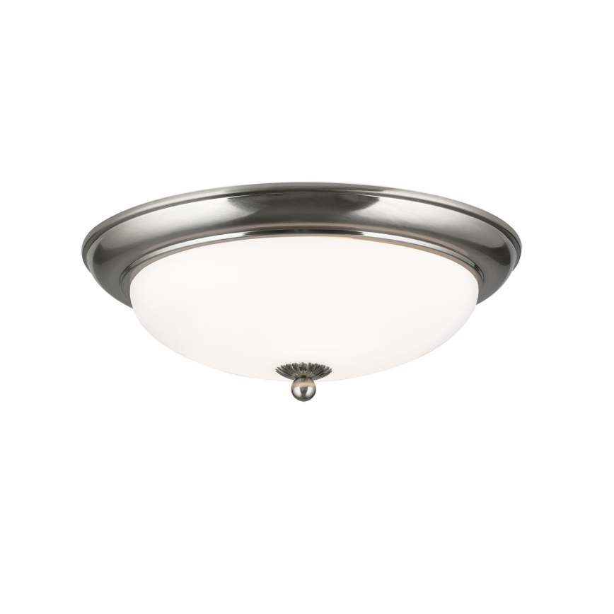 Lampa sufitowa EMPIRA 2xE27/40W/230V śr. 35,5 cm matowy chrom