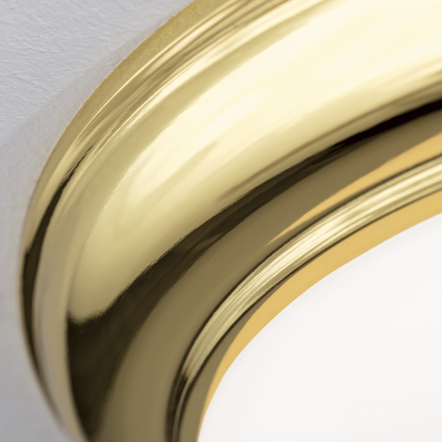 Lampa sufitowa EMPIRA 2xE27/40W/230V śr. 35,5 cm złota