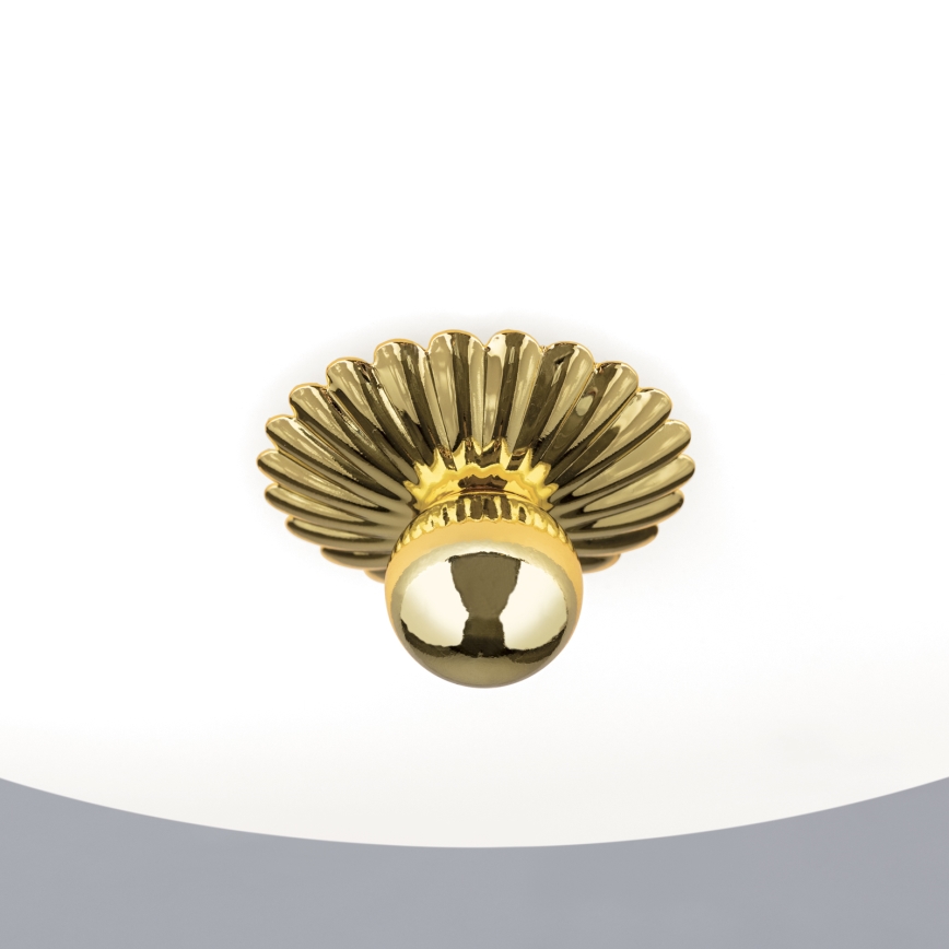 Lampa sufitowa EMPIRA 2xE27/40W/230V śr. 35,5 cm złota