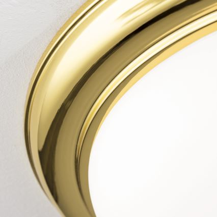 Lampa sufitowa EMPIRA 3xE27/40W/230V śr. 48 cm złota