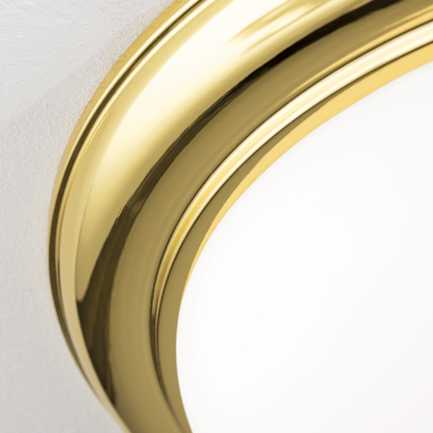 Lampa sufitowa EMPIRA 3xE27/40W/230V śr. 48 cm złota