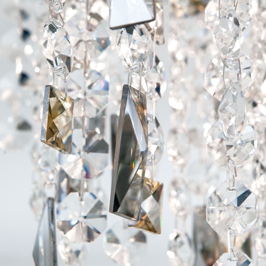 Lampa sufitowa kryształowa CRYSTALRIVER 21xG9/40W/230V chrom błyszczący