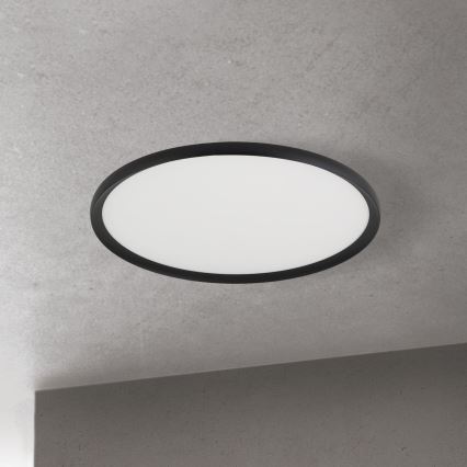 LED oprawa sufitowa KANT LED/50W/230V 2700/3000/4000K śr. 60 cm czarna