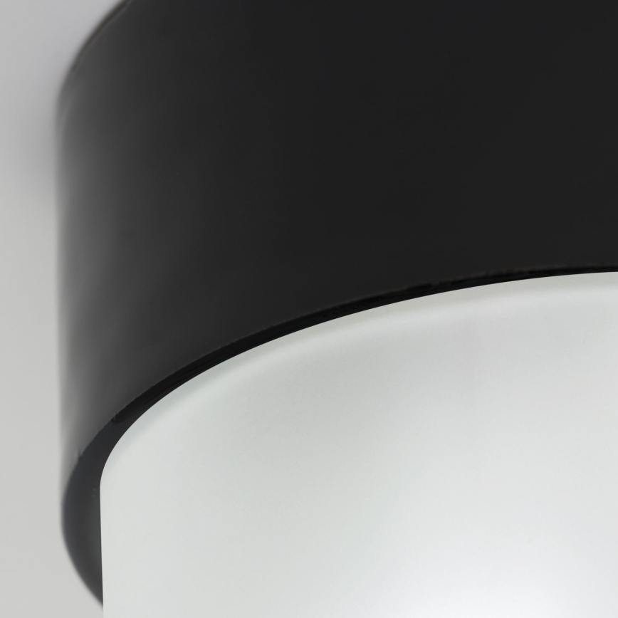 Lampa sufitowa OSTIA 1xE27/40W/230V, średnica 9,8 cm, czarna