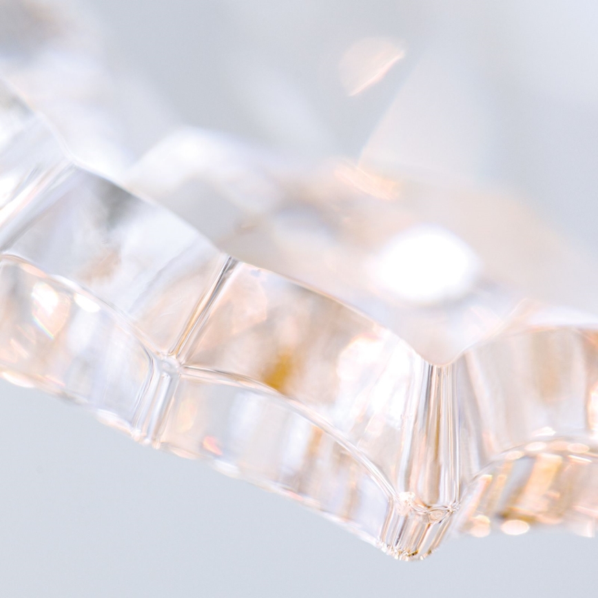 Lampa sufitowa RITA 1xG9/40W/230V Ø 9 cm chrom błyszczący