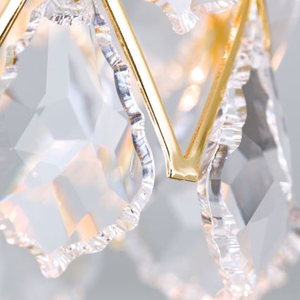 Lampa sufitowa RITA 1xG9/40W/230V Ø 9 cm złota