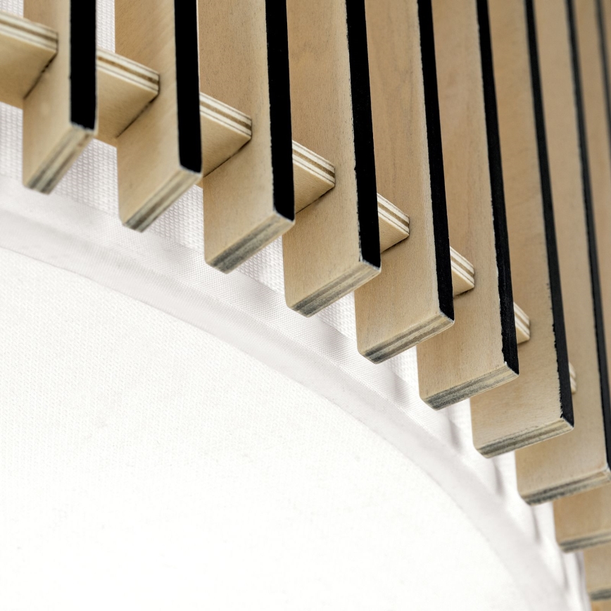 Lampa sufitowa TARTA 3xE27/40W/230V śr. 50 cm beżowa