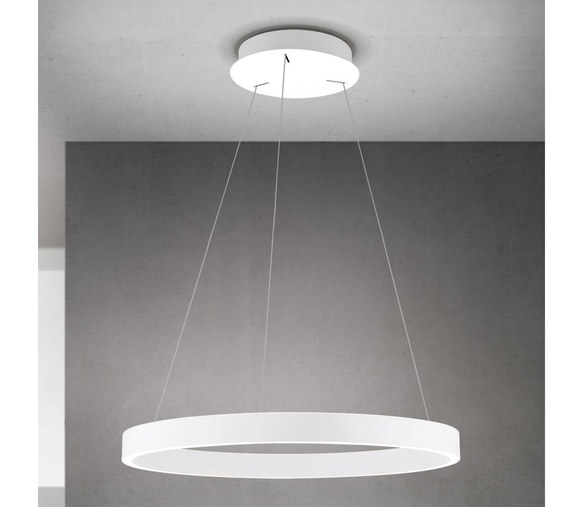 Orion - Lampa wisząca LED ściemnialna na linkach KOLK LED/60W/230V 2700/3000/4000K, śr. 60 cm, biała