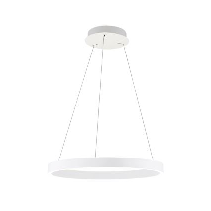 ściemnialny żyrandol LED na lince KOLK LED/60W/230V 2700/3000/4000K śr. 60 cm biały