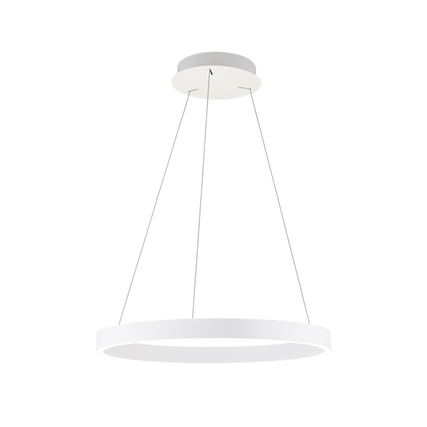 ściemnialny żyrandol LED na lince KOLK LED/60W/230V 2700/3000/4000K śr. 60 cm biały