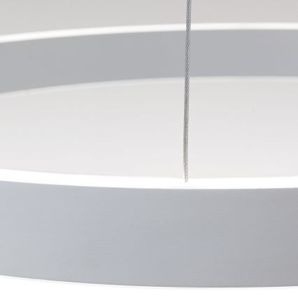 ściemnialny żyrandol LED na lince KOLK LED/60W/230V 2700/3000/4000K śr. 60 cm biały