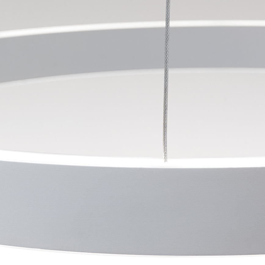 ściemnialny żyrandol LED na lince KOLK LED/60W/230V 2700/3000/4000K śr. 60 cm biały