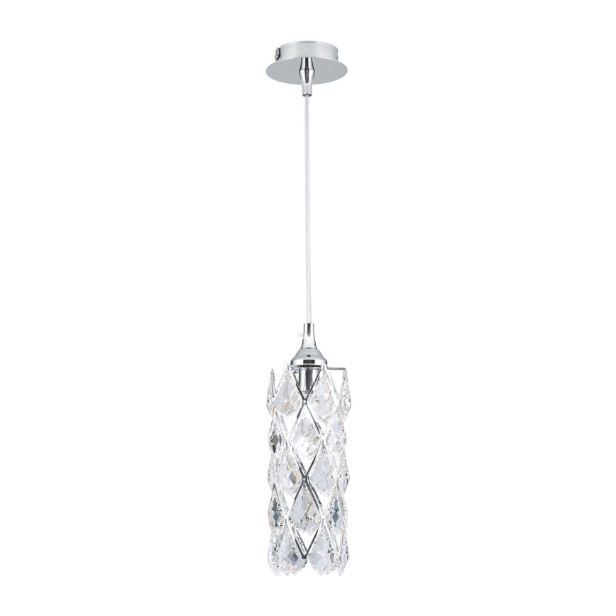 Lampa wisząca na przewodzie RITA 1xG9/40W/230V, chrom błyszczący