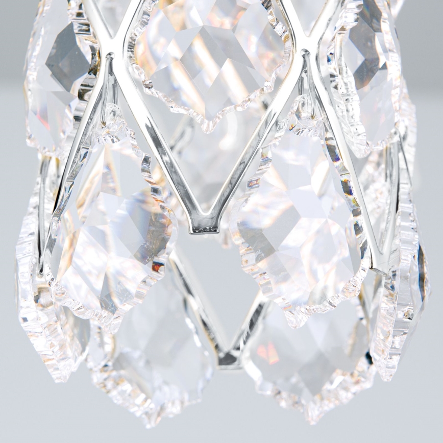 Lampa wisząca na przewodzie RITA 1xG9/40W/230V, chrom błyszczący