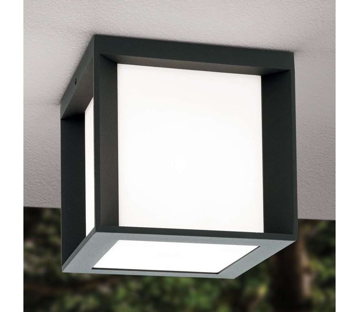 Orion - Lampa zewnętrzna HENRY 1xE27/15W/230V 16x16 cm IP44 antracyt