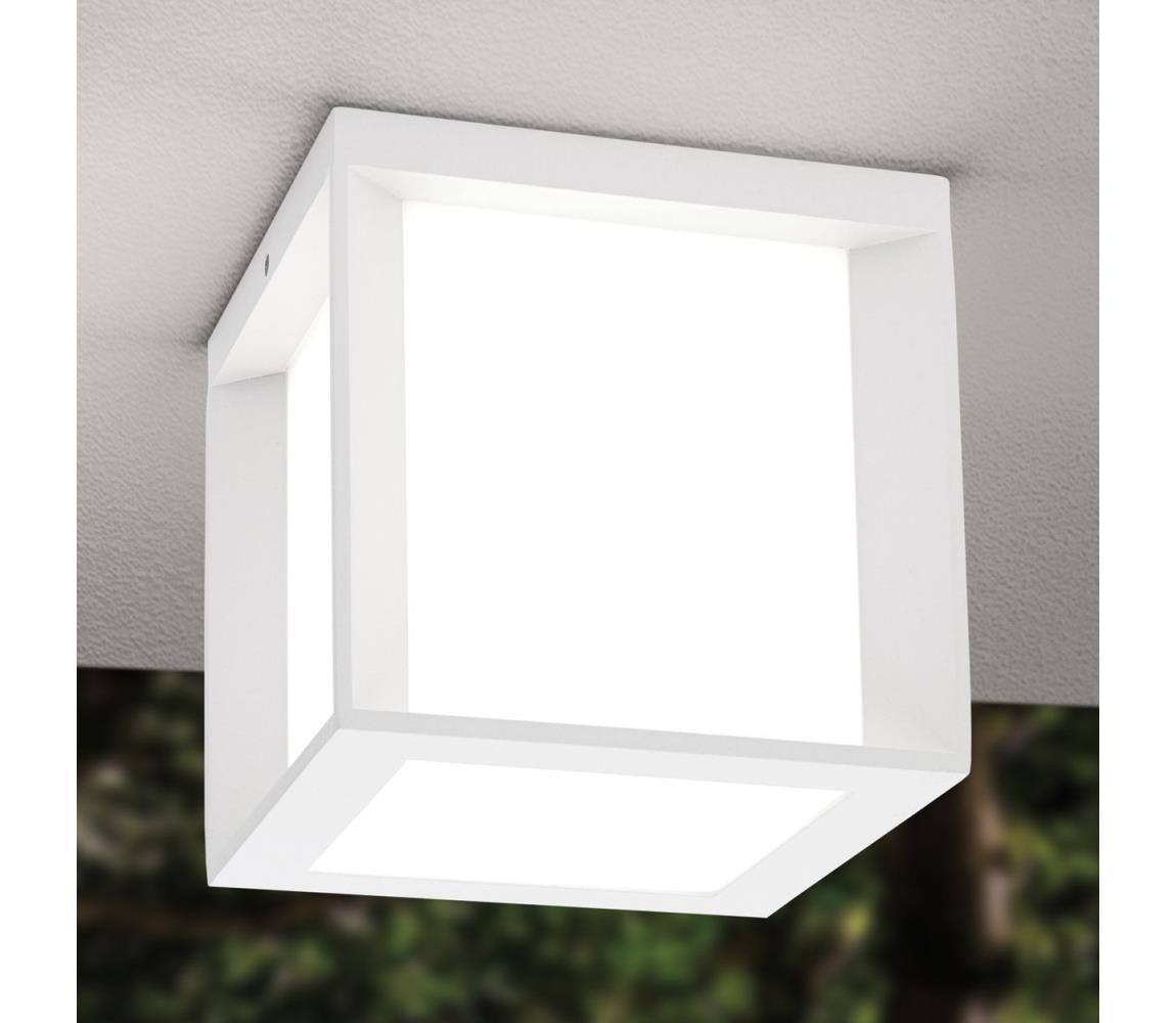 Orion - Lampa zewnętrzna HENRY 1xE27/15W/230V 16x16 cm IP44 biała