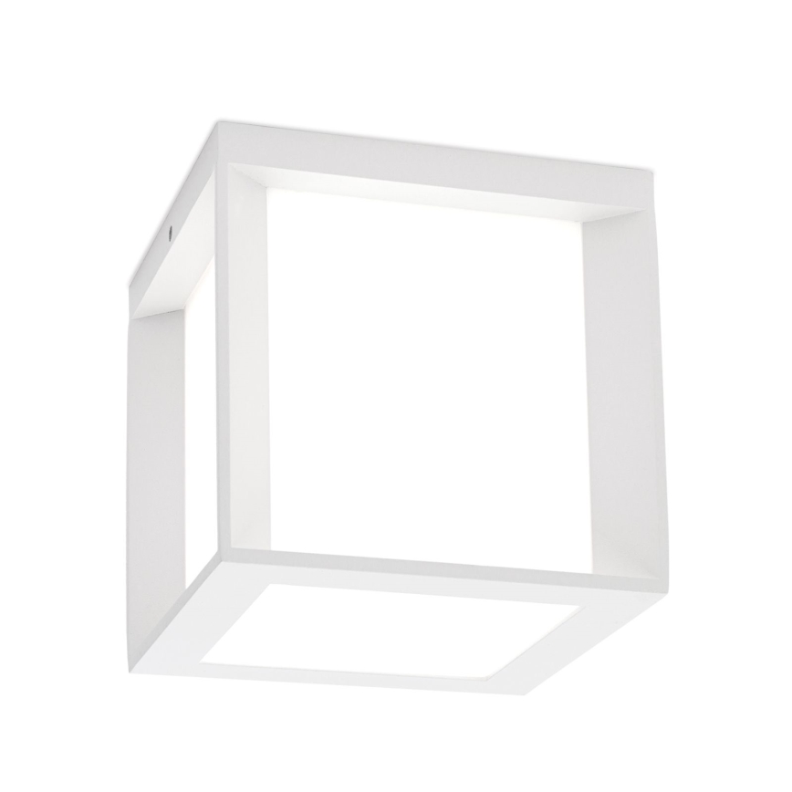 Lampa zewnętrzna HENRY 1xE27/15W/230V 16x16 cm IP44 biała