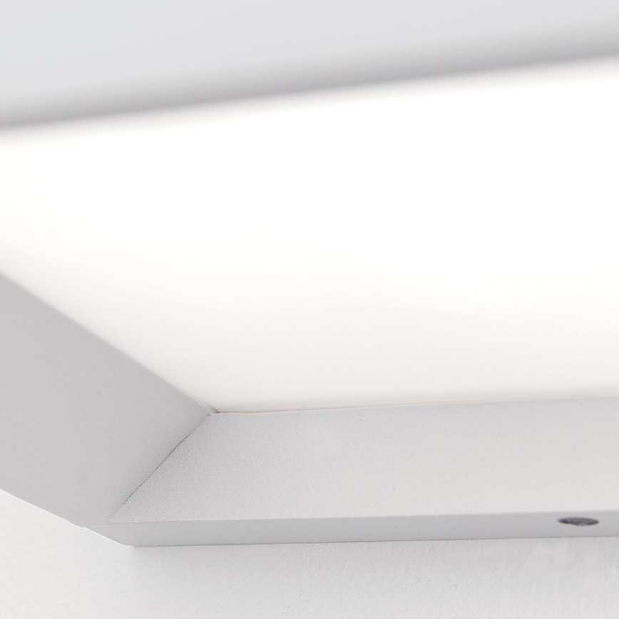 Lampa zewnętrzna HENRY 1xE27/15W/230V 16x16 cm IP44 biała