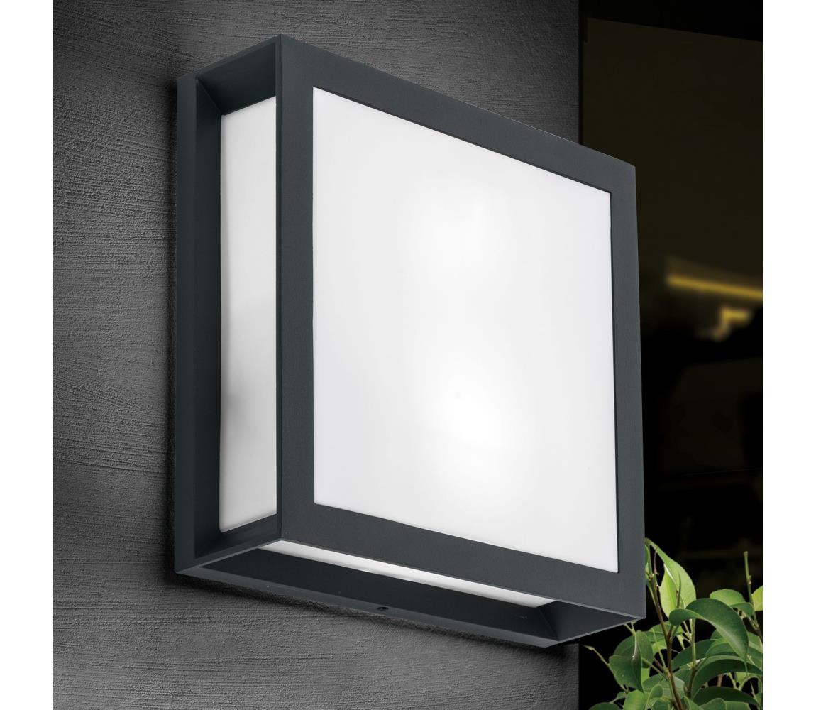 Orion - Lampa zewnętrzna HENRY 2xE27/15W/230V 26x26 cm IP44 antracyt
