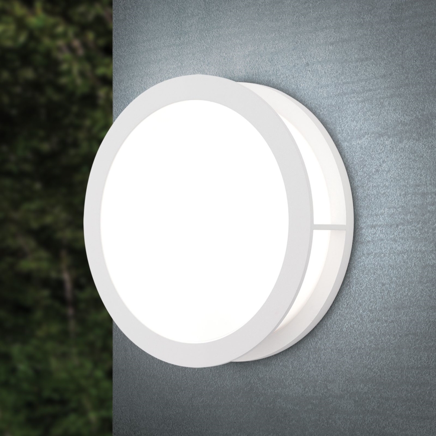 Lampa zewnętrzna HENRY 2xE27/15W/230V śr. 30 cm IP44 biała