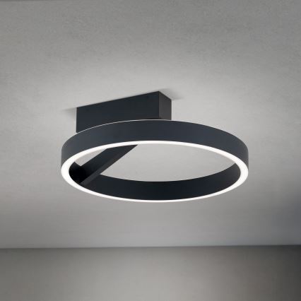 Lampa sufitowa LED KOLK LED/40W/230V 2700/3000/4000K śr. 40 cm czarna