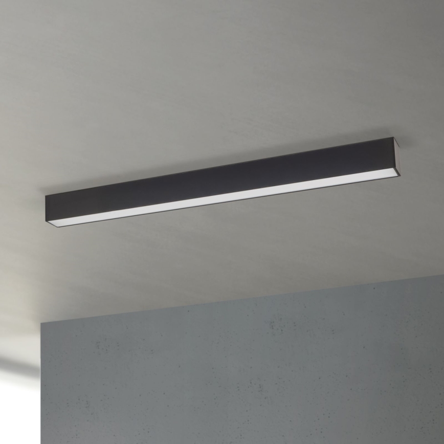 Lampa sufitowa/wisząca LED 2w1 PALKKI LED/38W/230V 3000/4000/5000K czarna