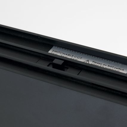 Lampa sufitowa/wisząca LED 2w1 PALKKI LED/38W/230V 3000/4000/5000K czarna